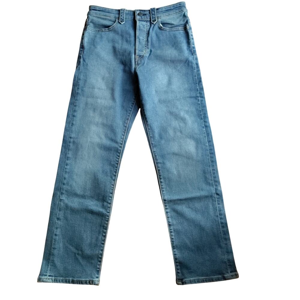 Levi’s Wedgie Straight Western Style Jeans – Dark Wash, Size 28